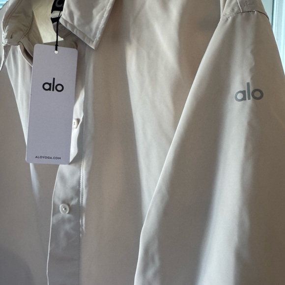 ALO Yoga Women's Cream Utility Jacket - Picture 6 of 7